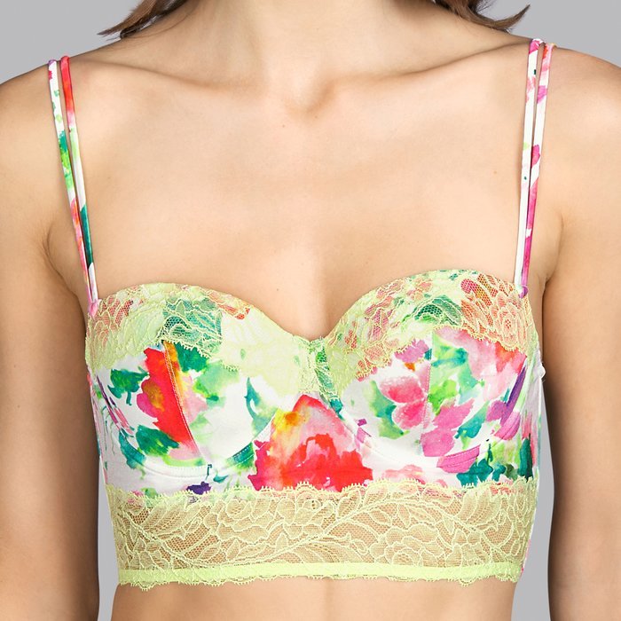 Andres Sarda Flower Voorgevormde BH (Flowered)