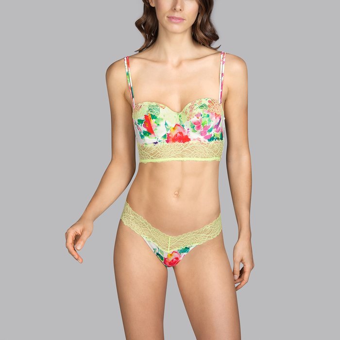 Andres Sarda Flower Voorgevormde BH (Flowered)