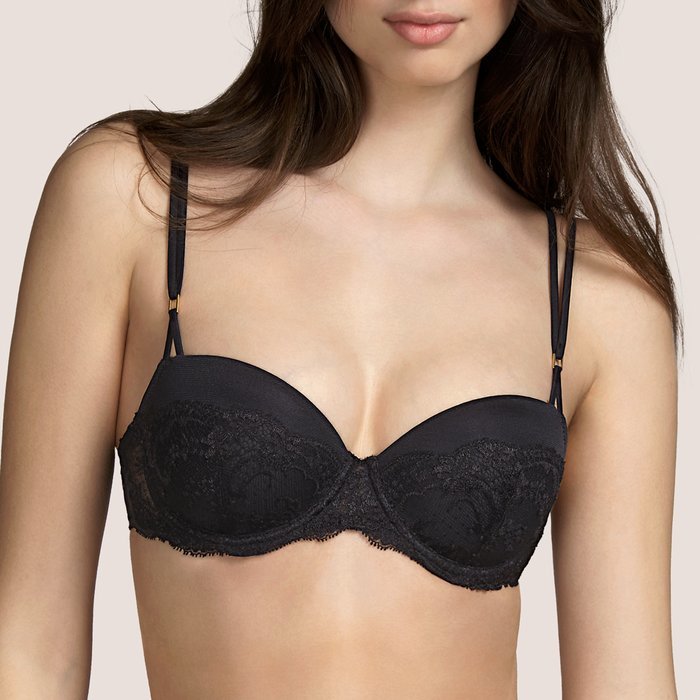 Andres Sarda Ginger Voorgevormde BH (Zwart)