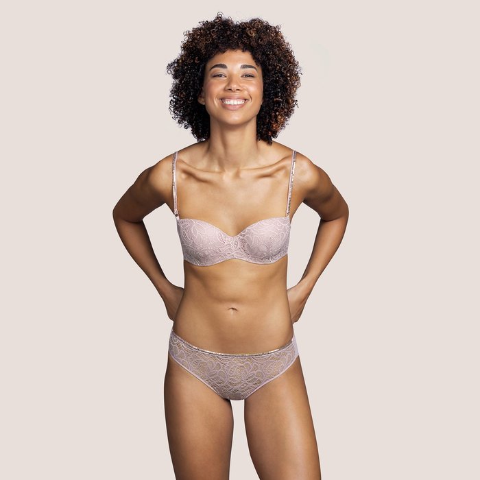 Andres Sarda Lynx Voorgevormde BH (Bois de Rose)