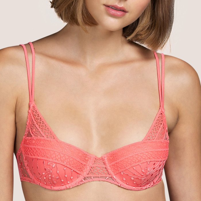 Andres Sarda Vaughan Voorgevormde BH (Coral Crush)