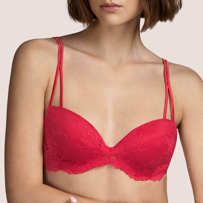 Andres Sarda Gaga Voorgevormde BH (Rood)