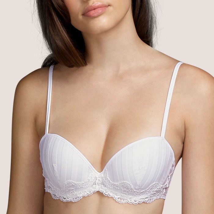 Andres Sarda Johnson Voorgevormde BH (Wit)