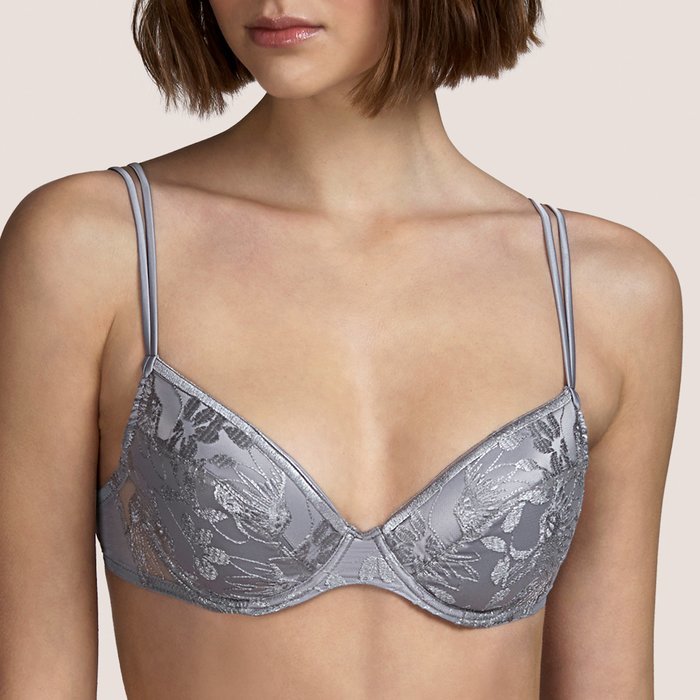 Andres Sarda Tina Voorgevormde BH (Silver Metal)