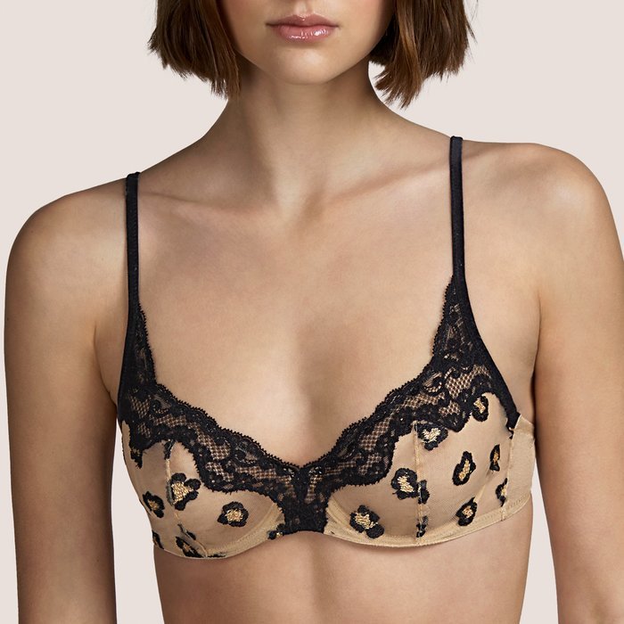 Andres Sarda Miley Beugel BH (Zwart)