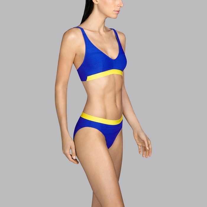 Andres Sarda Swim Mod Bikini Slip (Electric Blue)