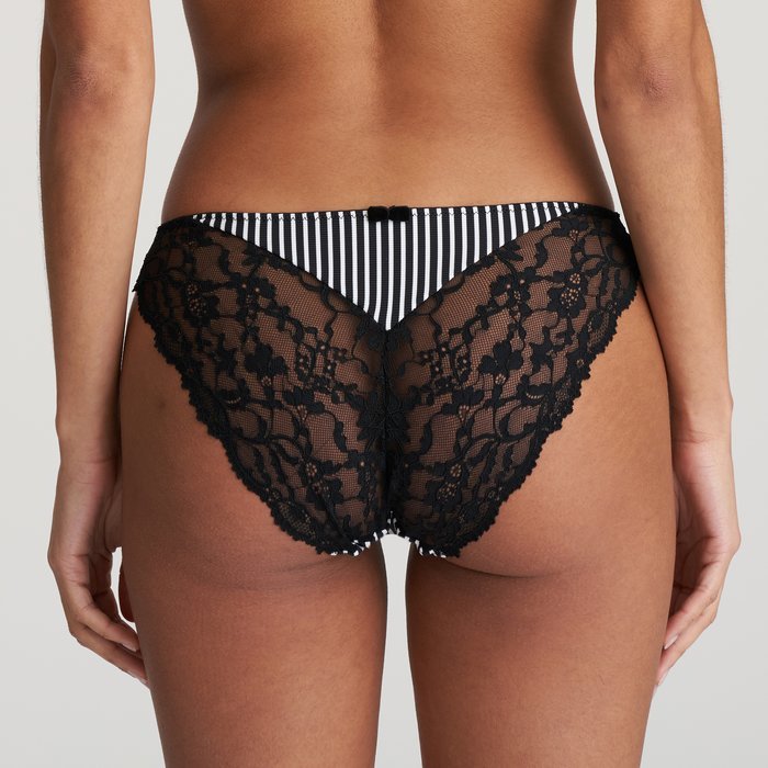 Marie Jo Slip SYDNY (Tuxedo Black) - Lingerie Ohlala