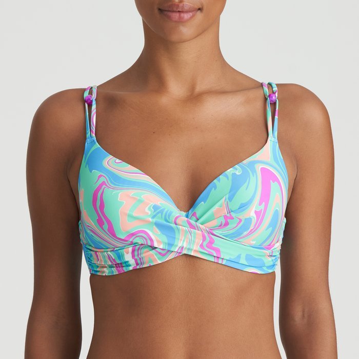 Marie Jo Swim Arubani Bikini Top (Ocean Swirl)