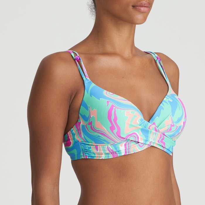 Marie Jo Swim Arubani Bikini Top (Ocean Swirl)