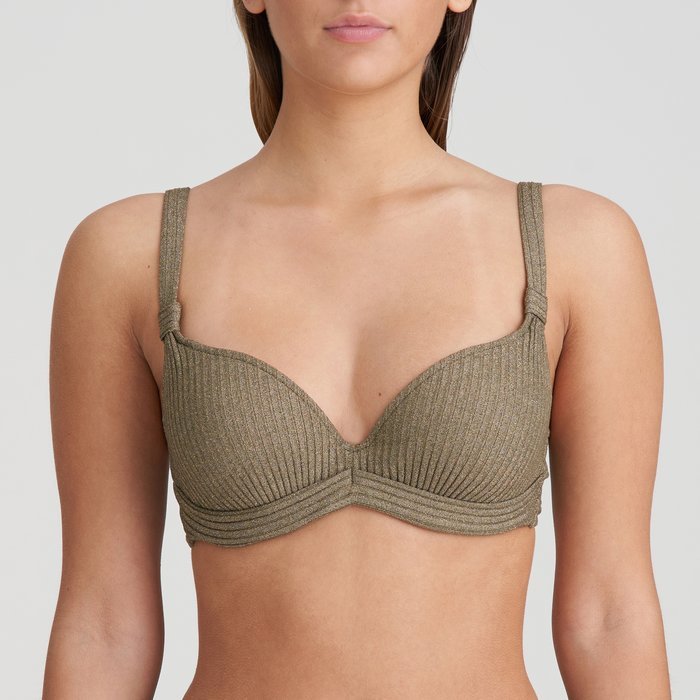 Marie Jo Swim Tinjis Bikini Top (Golden Olive)