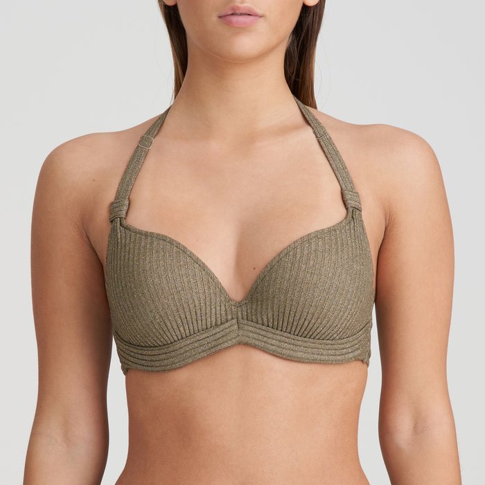 Marie Jo Swim Tinjis Bikini Top (Golden Olive)