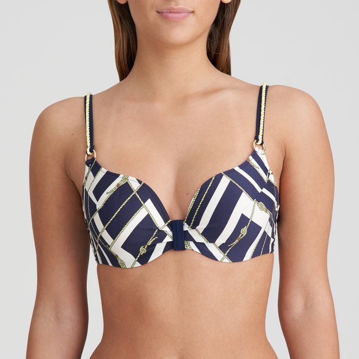 Marie Jo Swim Saranji Bikini Top (Majestic Blue)