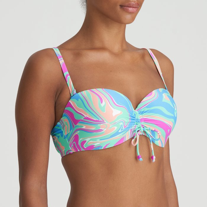 Marie Jo Swim Arubani Bikini Top (Ocean Swirl)