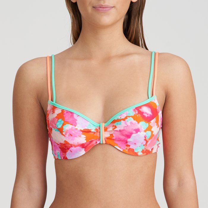 Marie Jo Swim Apollonis Bikini Top (Neon Sunset)