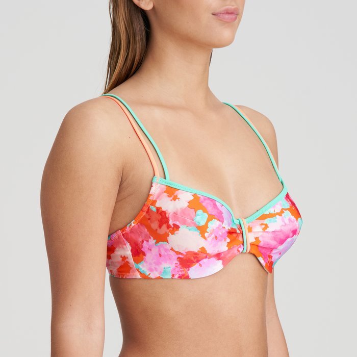 Marie Jo Swim Apollonis Bikini Top (Neon Sunset)