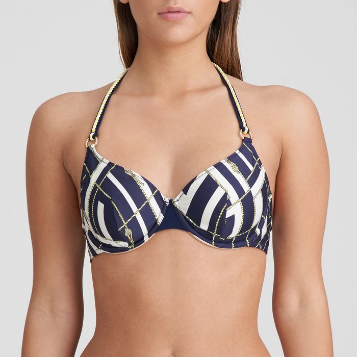 Marie Jo Swim Saranji Bikini Top (Majestic Blue)