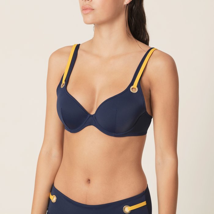 Marie Jo Swim Claudia Bikini Top (Water Blue)