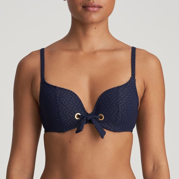 Marie Jo Swim Valentina Bikini Top (Evening Blue)