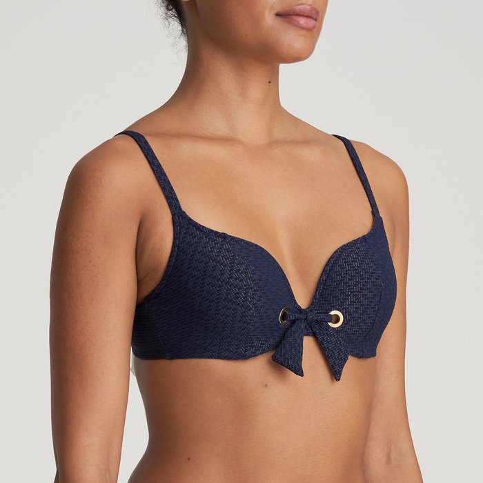 Marie Jo Swim Valentina Bikini Top (Evening Blue)