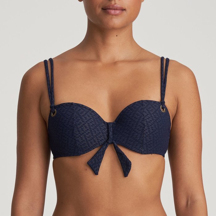 Marie Jo Swim Valentina Bikini Top (Evening Blue)