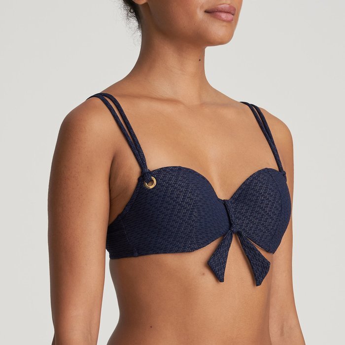 Marie Jo Swim Valentina Bikini Top (Evening Blue)