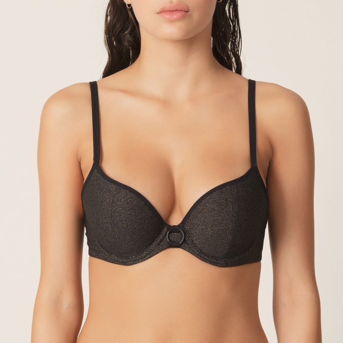 Marie Jo Swim Ornella Bikini Top (Noir Doré)