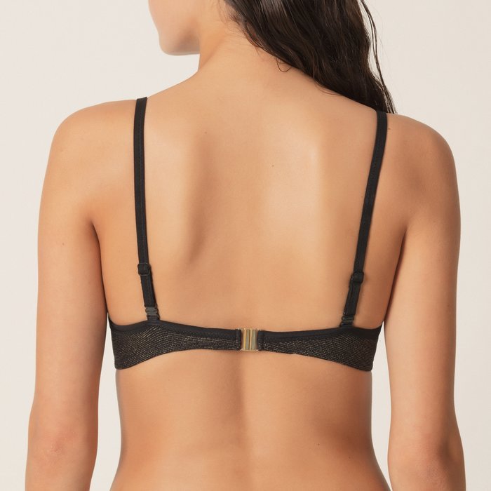 Marie Jo Swim Ornella Bikini Top (Noir Doré)