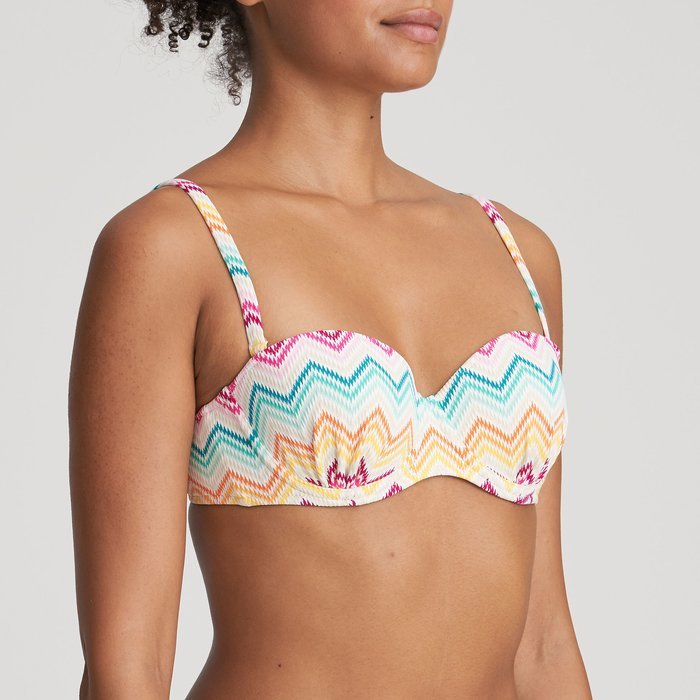 Marie Jo Swim Camila Bikini Top (Rainbow)