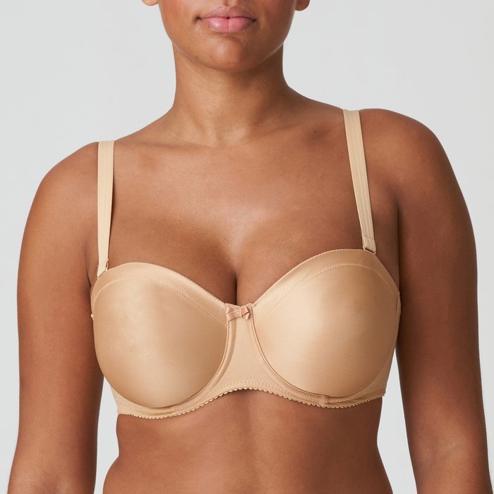 PrimaDonna Satin Strapless BH (Cognac)