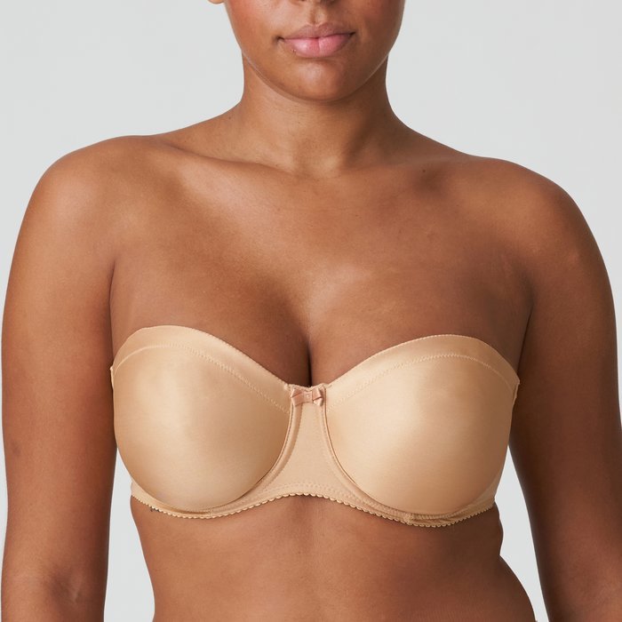 PrimaDonna Satin Strapless BH (Cognac)