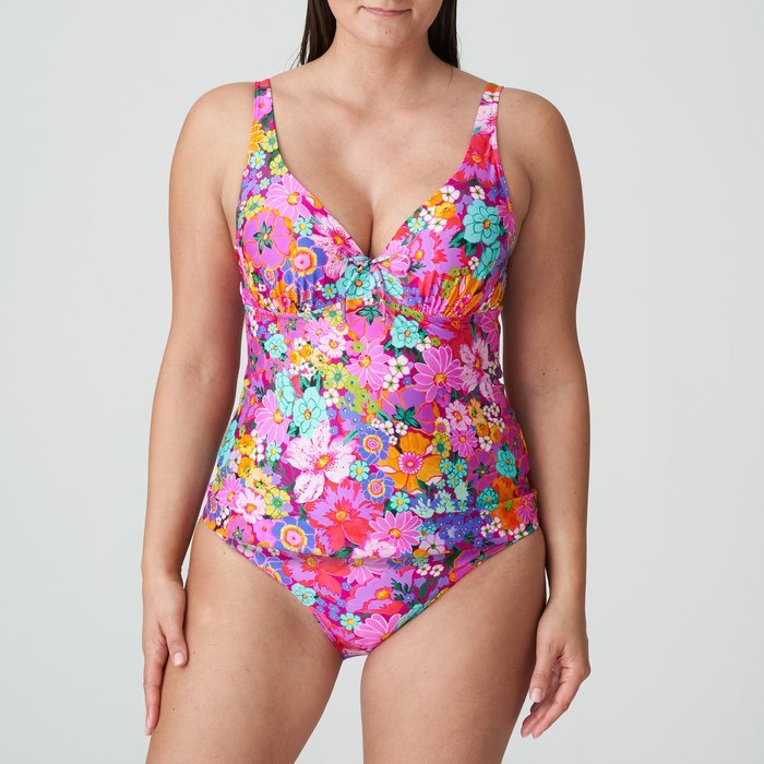 PrimaDonna Swim Najac Tankini Top (Floral Explosion)