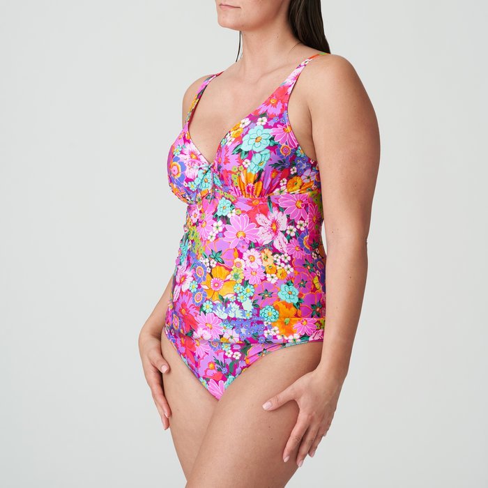 PrimaDonna Swim Najac Tankini Top (Floral Explosion)