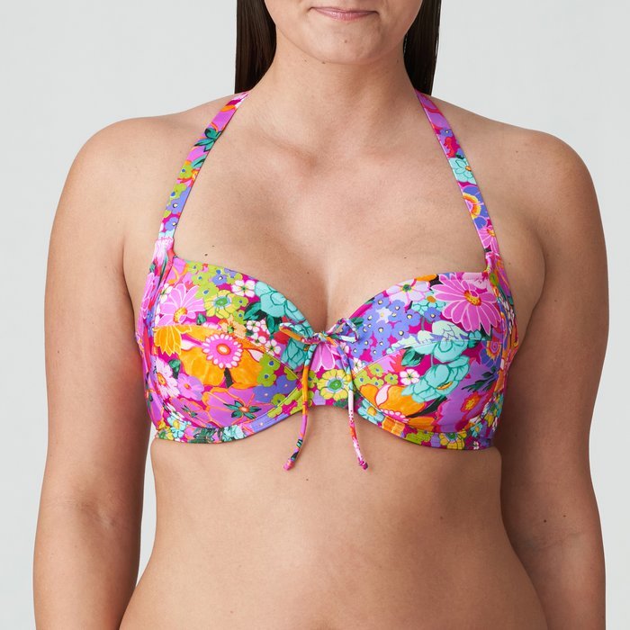 PrimaDonna Swim Najac Bikini Top (Floral Explosion)