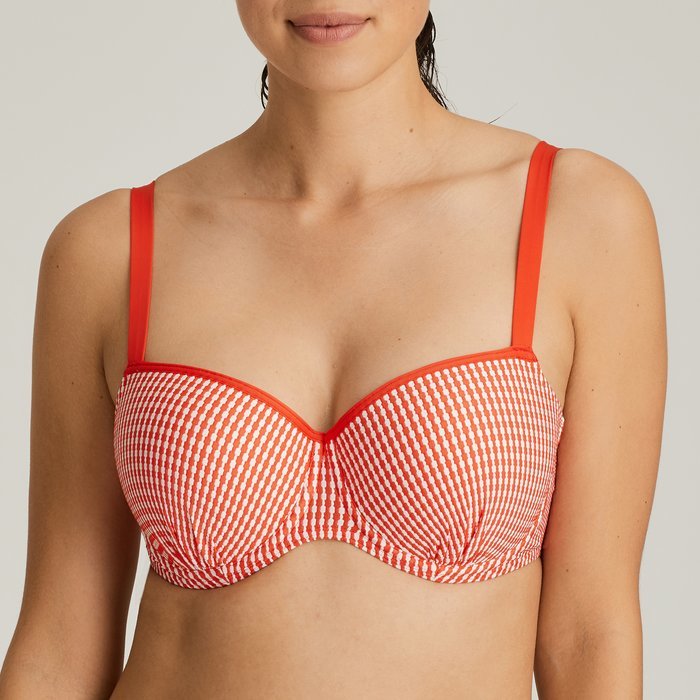 PrimaDonna Swim Atlas Bikini Top (Red Pepper)