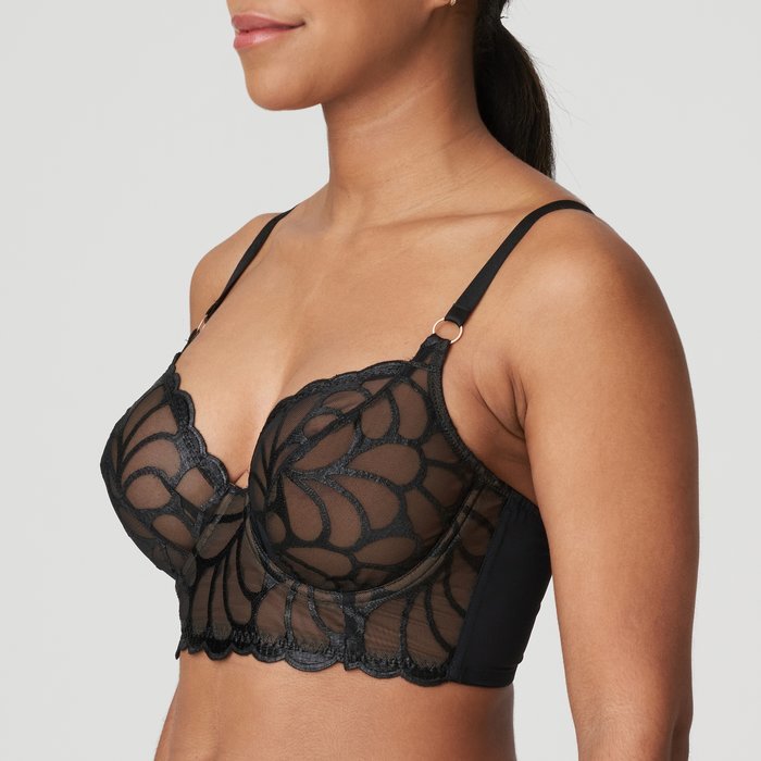 PrimaDonna Twist Aprodisia Black, Balcony padded bra